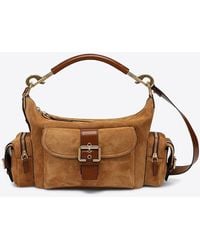 Chloé - Medium Suede Camera Shoulder Bag - Lyst