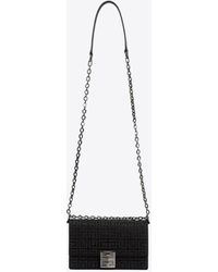 Givenchy - Small 4G Studs Crossbody Chain Bag - Lyst