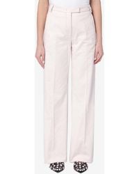 Thelatest - Alek Straight-Leg Pants - Lyst
