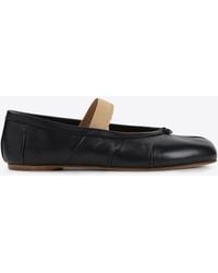 Maison Margiela - Tabi Elastic Band Ballerina Flats - Lyst