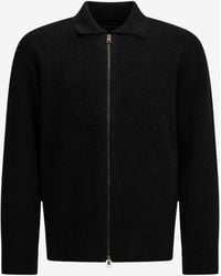 Tagliatore - Zip-Up Wool Cardigan - Lyst