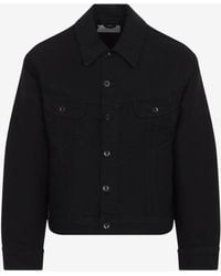 Studio Nicholson - Derby Cropped Jacket - Lyst