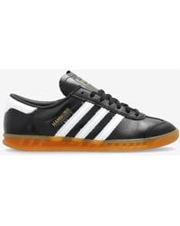 adidas Originals - Hamburg Leather Low-Top Sneakers - Lyst