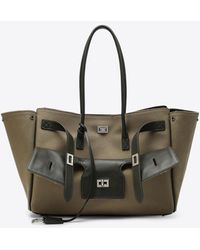 Balenciaga - Medium Carry All Bel Air Tote Bag - Lyst