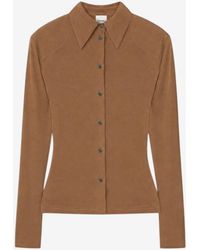 Nanushka - Haimi Long-Sleeved Shirt - Lyst