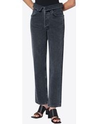 Agolde - Echo Straight-Leg Jeans - Lyst