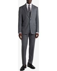Etro - Single-Breasted Wool Jacquard Suit - Lyst