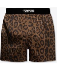 Tom Ford - Leopard Print Boxer Briefs - Lyst