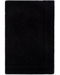 Dolce & Gabbana - Dg Logo Jacquard Beach Towel - Lyst