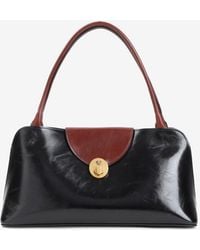 Versace - Medium Shoulder Calf Leather Bag - Lyst