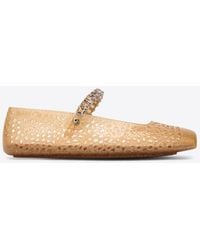 Jimmy Choo - The Jelly Ballet Flats - Lyst