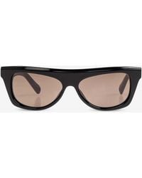 Jacquemus - Logo Print Square Sunglasses - Lyst