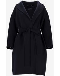 Max Mara - Arona Belted Wool-Blend Coat - Lyst