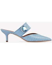 Malone Souliers - Lola 45 Crystal-Embellished Mules - Lyst
