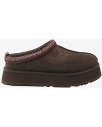 UGG - Tazz Ii Platform Suede Slippers - Lyst
