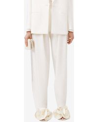 Magda Butrym - Shaldon High-Rise Wool Pants - Lyst