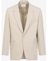 Saint Laurent - Single-Breasted Wool Jacket - Lyst