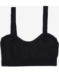 P.A.R.O.S.H. - Babystretch Knit Bralette - Lyst