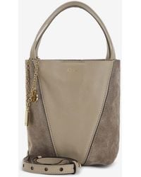 Chloé - Small Spin Leather Shoulder Bag - Lyst