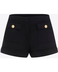 Tom Ford - Virgin Wool Mini Shorts - Lyst