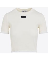 Miu Miu - Tshirt - Lyst