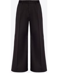 Dolce & Gabbana - Wide-Leg Tailored Pants - Lyst