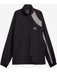 Y-3 - High-Neck Windbreaker Jacket - Lyst