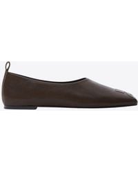 Courreges - Ac Heritage Nappa Leather Loafers - Lyst