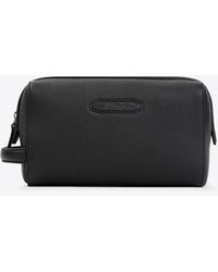 Brioni - Logo Leather Pouch - Lyst