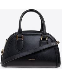 McQueen - Small Birdee Boston Top Handle Bag - Lyst