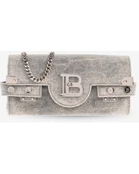 Balmain - B-Buzz 23 Leather Crossbody Bag - Lyst