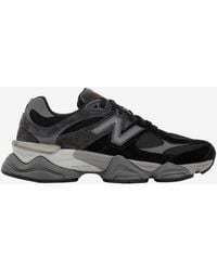 New Balance - 9060 Low-Top Suede Sneakers - Lyst