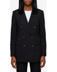 SUTTON NEW YORK - Classic Double-Breasted Jacket - Lyst