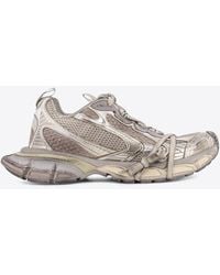 Balenciaga - 3Xl Low-Top Mesh Sneakers - Lyst