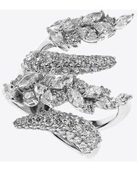 YEPREM - Y-Not Stackable Diamond Ring - Lyst