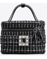 Roger Vivier - Micro Très Vivier Vanity Top Handle Bag - Lyst