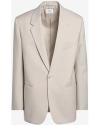 Saint Laurent - Single-Breasted Wool Blazer - Lyst