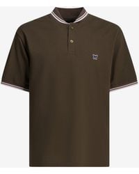 Needles - Mandarin-Collar Polo T-Shirt - Lyst
