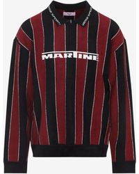 Martine Rose - Sporty Logo Polo T-Shirt - Lyst