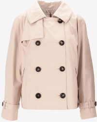 Max Mara - Tesoro Double-Breasted Cropped Jacket - Lyst