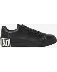 Moschino - Logo Lettering Low-Top Sneakers - Lyst