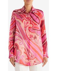 Etro - Long-Sleeved Archive Paisley Shirt - Lyst
