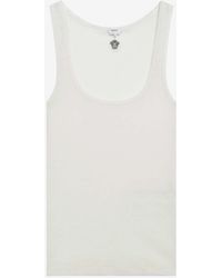 Versace - Medusa Wool Tank Top - Lyst