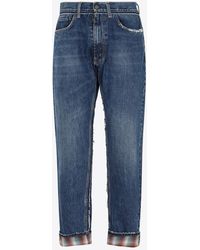 Maison Margiela - Straight-Leg Washed-Out Jeans - Lyst