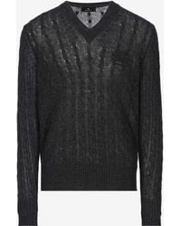 Etro - V Neck Sweater - Lyst