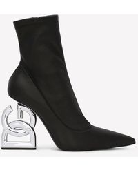 Dolce & Gabbana - Dg Pop 105mm Ankle Boots - Lyst