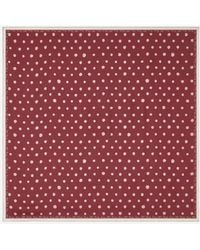 Fendi - Polka Dots Silk Scarf - Lyst