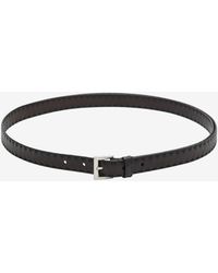Prada - Buckled Leather Belt - Lyst
