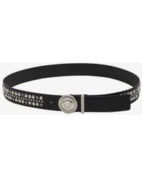 Versace - Medusa Studs Belt - Lyst