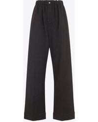 Carven - Wool Pajama Pants - Lyst